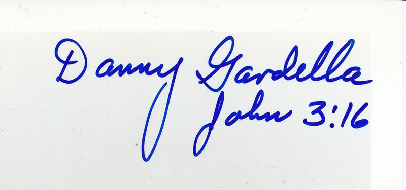 Danny Gardella Autographed Vintage 8x10 B/W Photo New York Giants JSA 174194