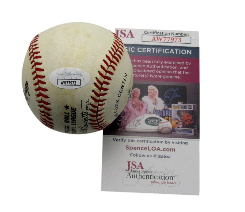 Monte Irvin HOF Signed/Autographed ONL Baseball New York Giants JSA 190548