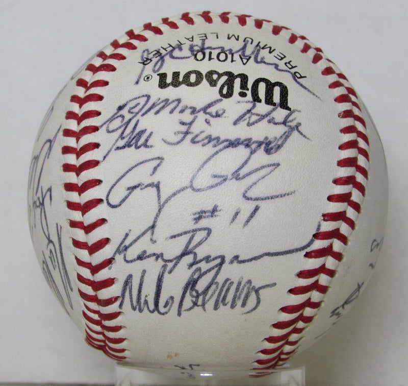 1992 Team Autographed Rawlings OEL Baseball New Britain Red Sox