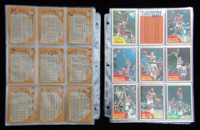 1981-82 Topps Basketball Complete Set (1-198) Larry Bird/Magic Johnson 190162