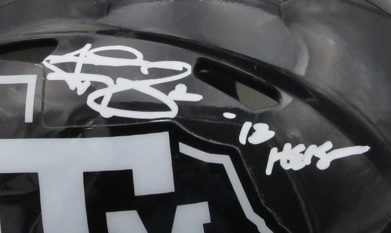 Johnny Manziel Signed/Inscribed "12 Heisman"  Mini Helmet Texas A&M JSA 185657