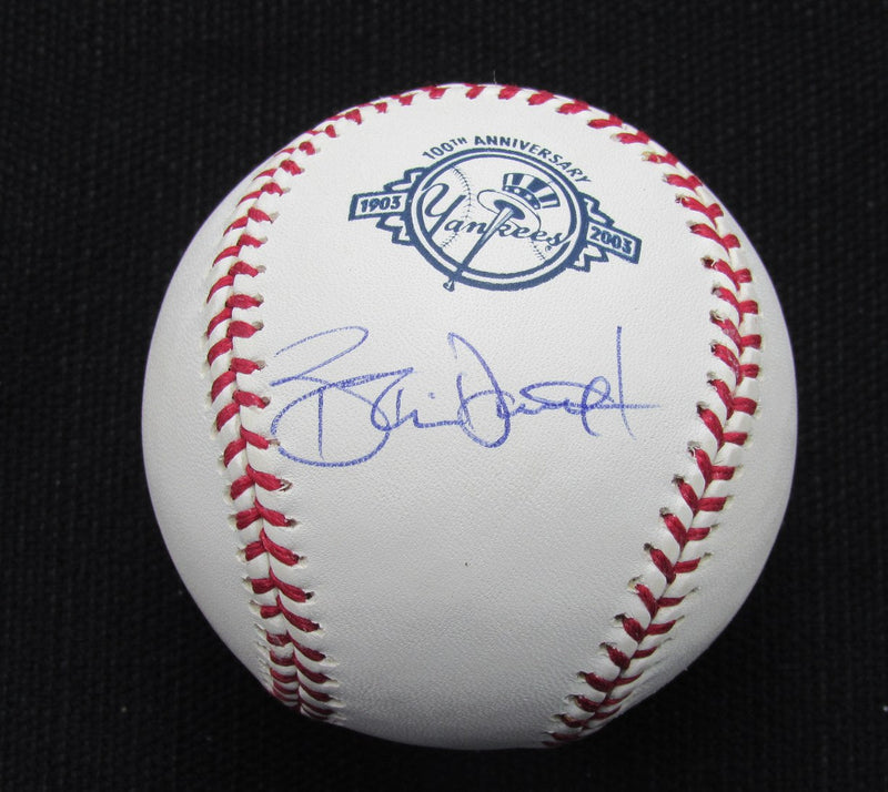 Brian Dorsett Signed/Auto Yankees 100th OML Baseball MAB 187030