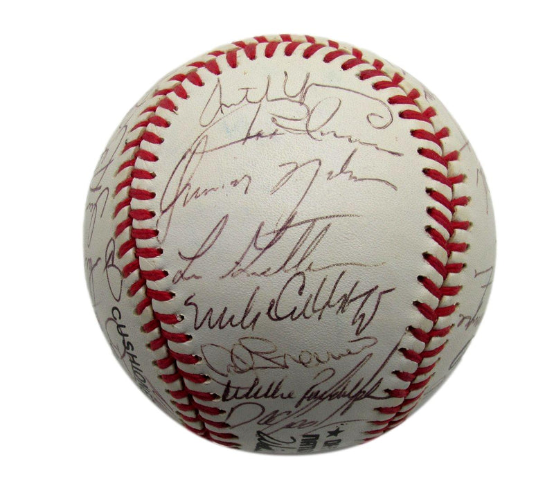 1992 Mets Team Signed by 31 Players ONL Baseball Torborg Gooden Cone 187271