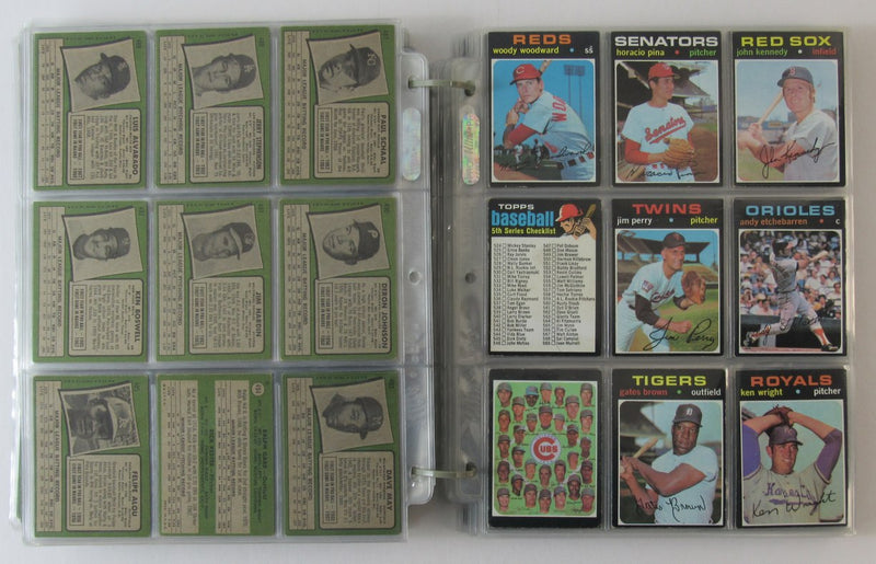 1971Topps Baseball Complete Set (752) Cards Aaron Clemente Munson Ryan 189194