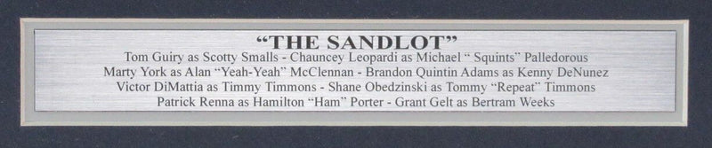 The Sandlot Autographed by 8 Cast Members 16x20 Photo Framed PSA