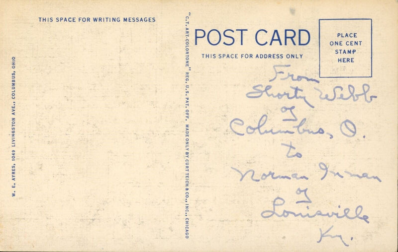 1930 's Postcard Ohio State University Stadium Columbus, OH 176190