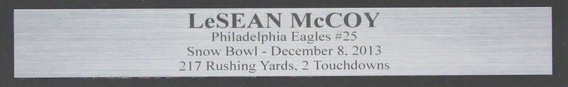 LeSean McCoy Eagles Signed/Autographed 16x20 Photo Framed JSA 161736