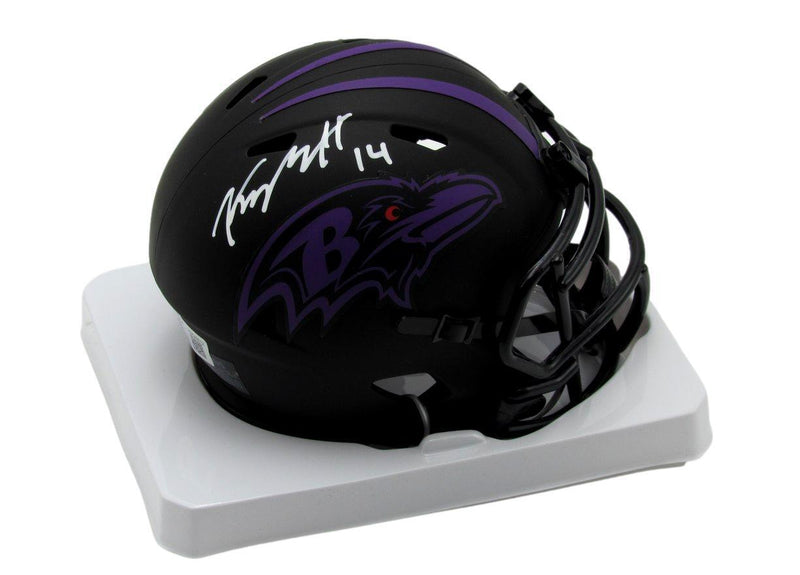 Kyle Hamilton Autographed Speed Mini Football Helmet Baltimore Ravens Beckett
