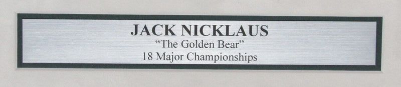Jack Nicklaus Autographed 11x14 Photo PGA Champion Framed JSA
