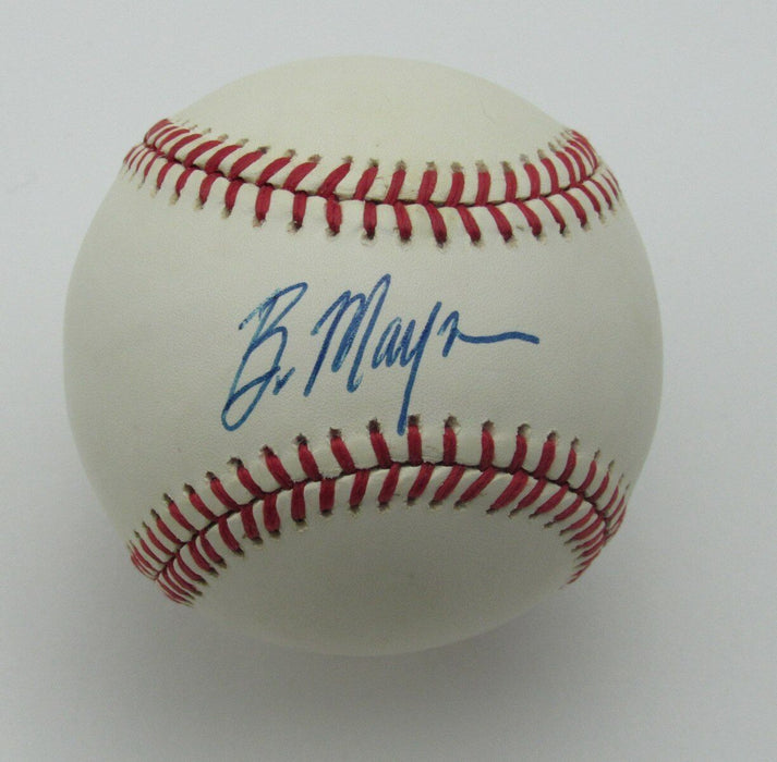 Brent Mayne Kansas City Royals/Mets Autographed/Signed OAL Baseball