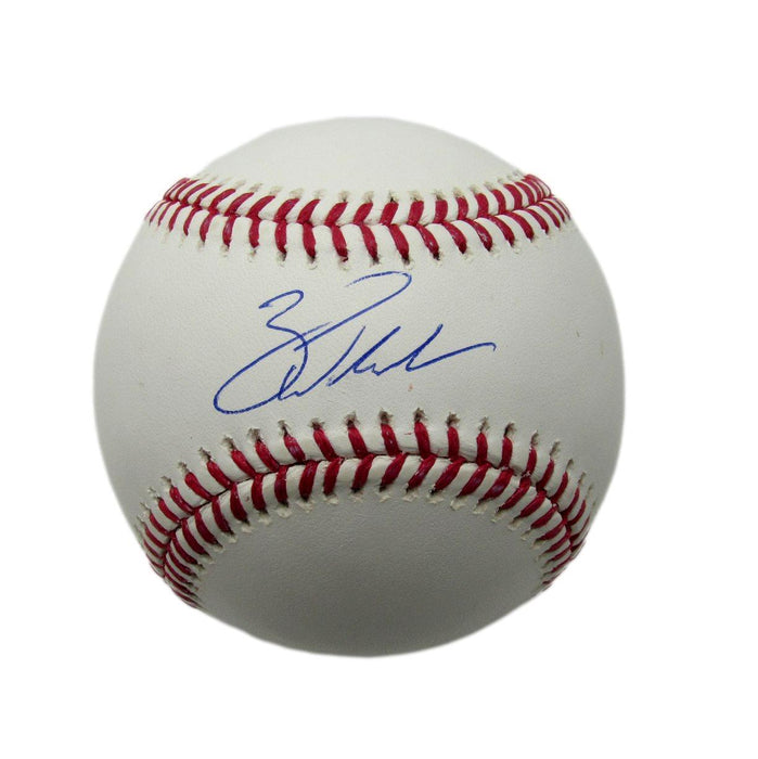 Zack Wheeler Autographed Rawlings OML Baseball Philadelphia Phillies PSA/DNA