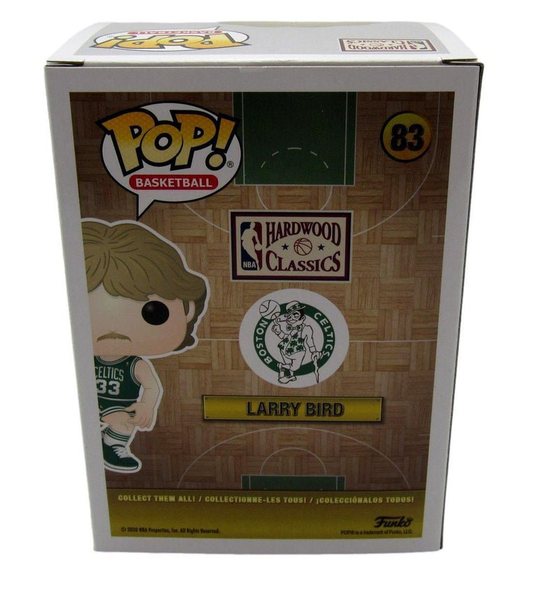 Larry Bird HOF Autographed Funko Pop! Figurine #83 Celtics PSA/DNA 179140
