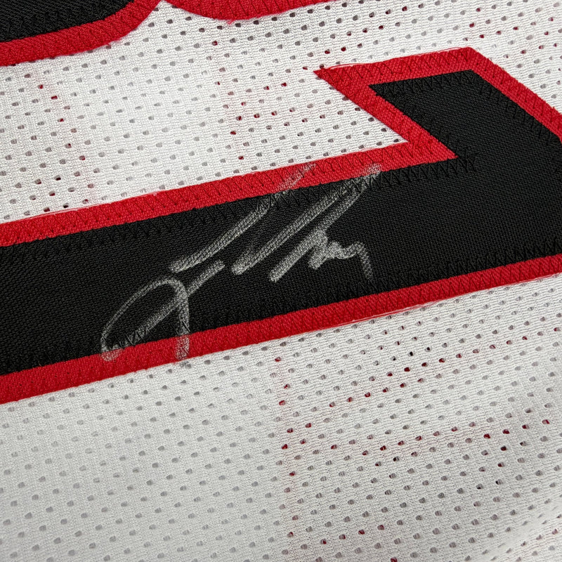 Autographed/Signed Jason Terry Arizona White College Basketball Jersey JSA COA