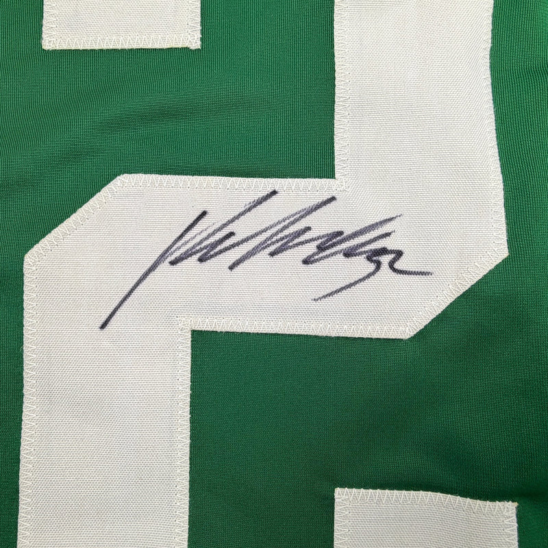 Autographed/Signed Kari Lehtonen Dallas Green Hockey Jersey JSA COA