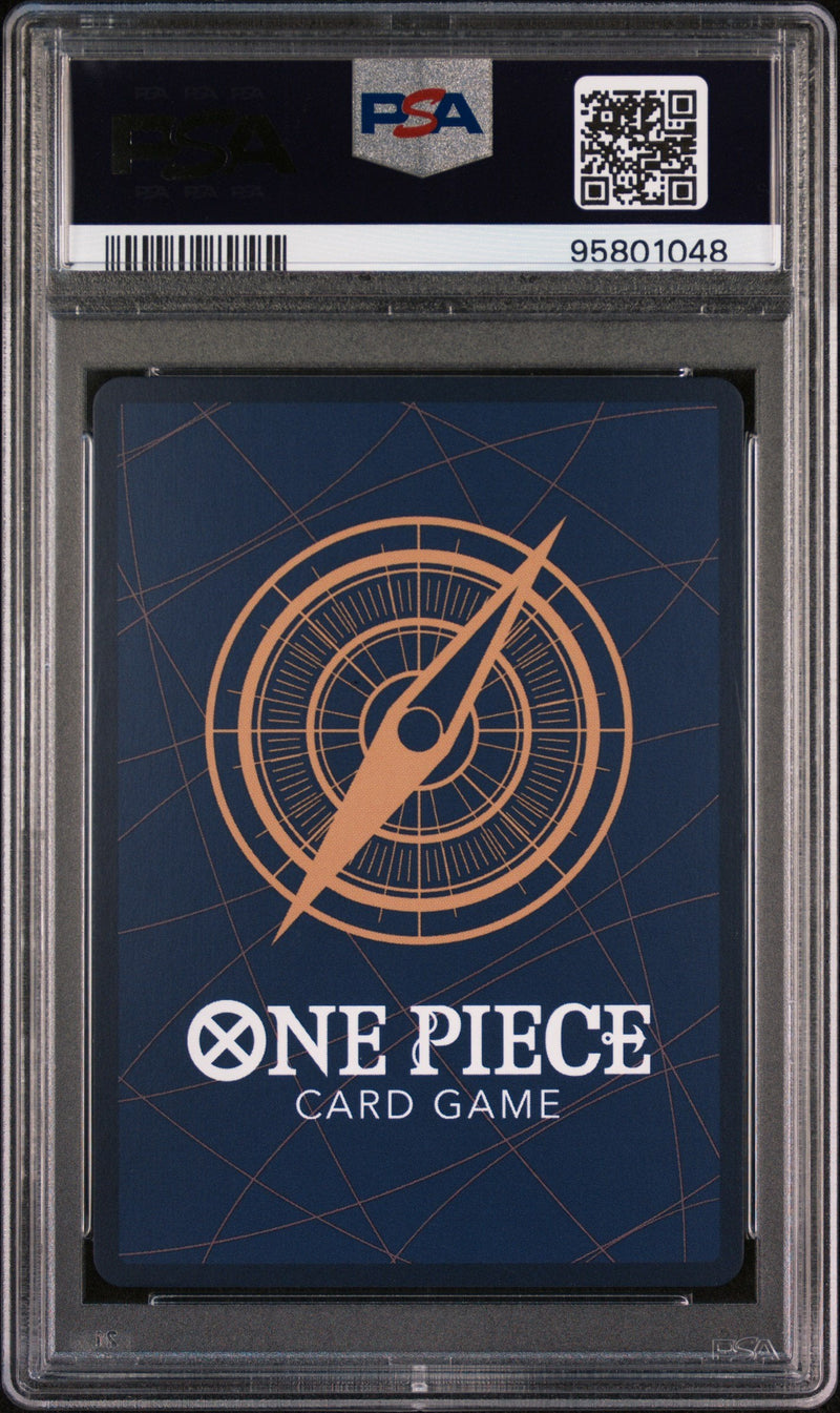 Graded 2022 One Piece Japanese Yamato #121 PRB01 Premium Booster Trading Card Game PSA 10 Gem Mint