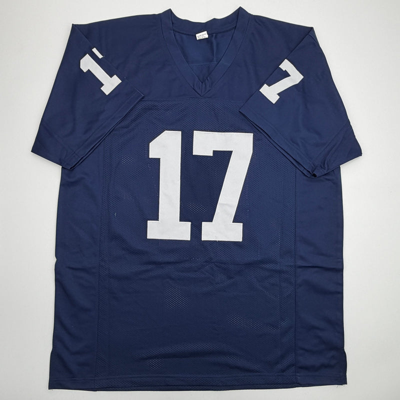 Autographed/Signed Arnold Ebiketie Penn State Blue College Football Jersey JSA COA