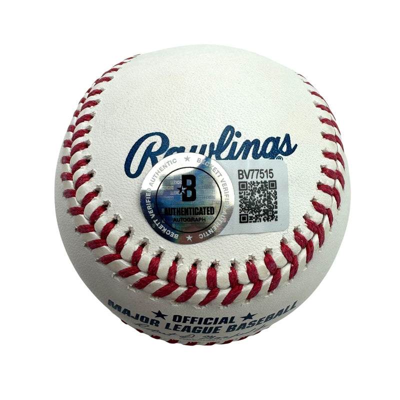 Autographed/Signed Sammy Sosa "609 HR" Rawlings Official Major League Baseball ROML Beckett BAS COA