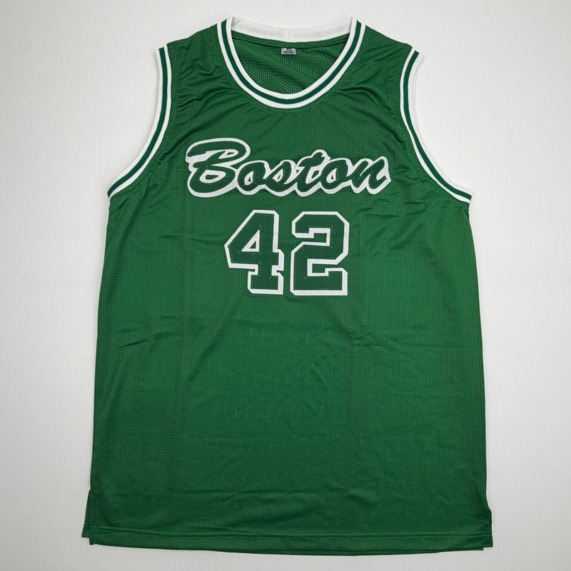 Autographed/Signed Al Horford Boston Green City Edition Basketball Jersey Beckett BAS COA