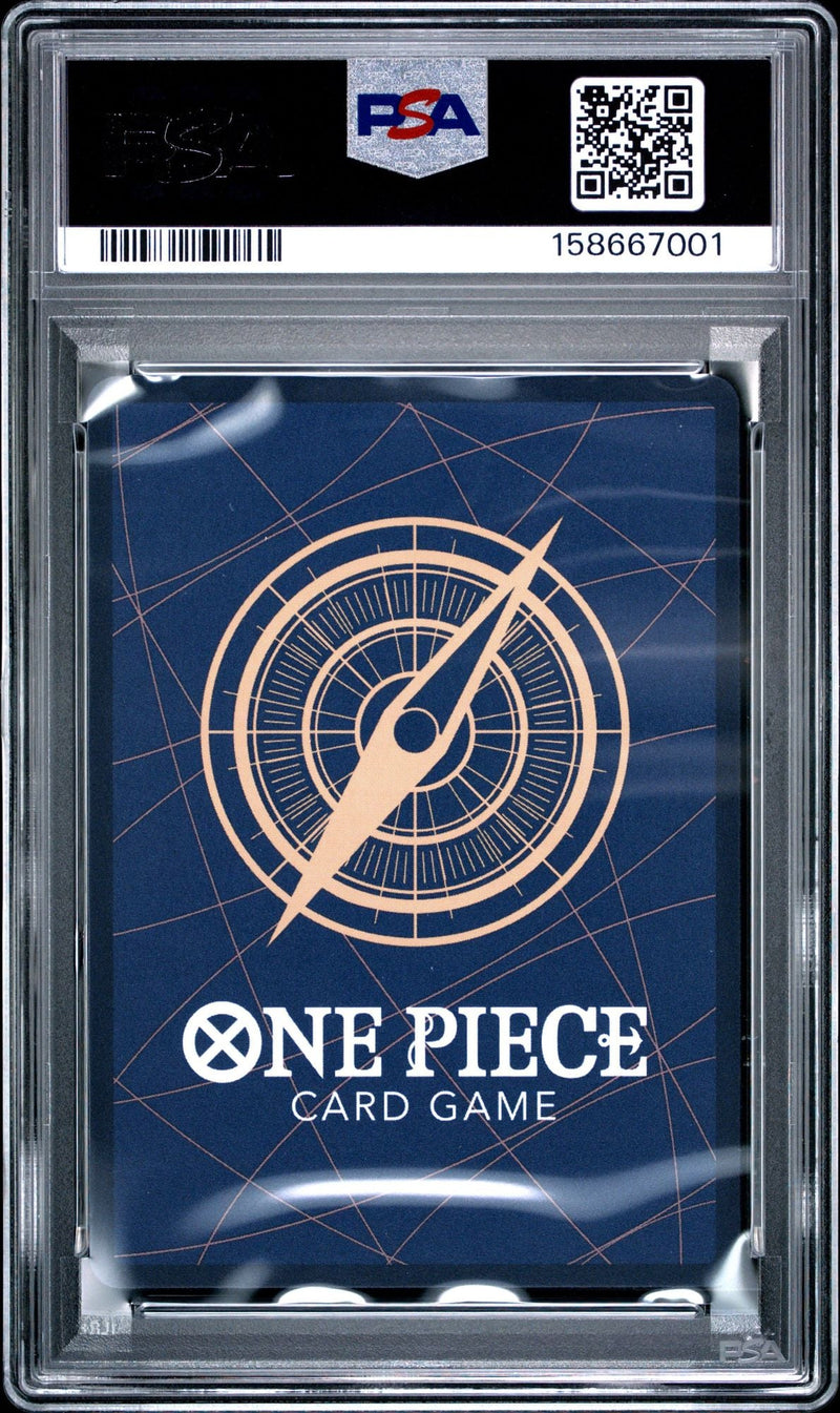 Graded 2024 One Piece JP Marguerite #054 Trading Card Game PSA 10 Gem Mint