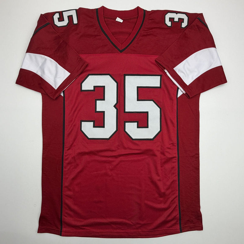 Autographed/Signed Zonovan Bam Knight Arizona Red Football Jersey JSA COA