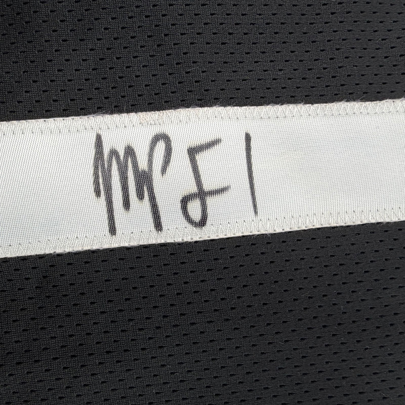 Autographed/Signed Michael Porter Jr Brooklyn Black Basketball Jersey JSA COA