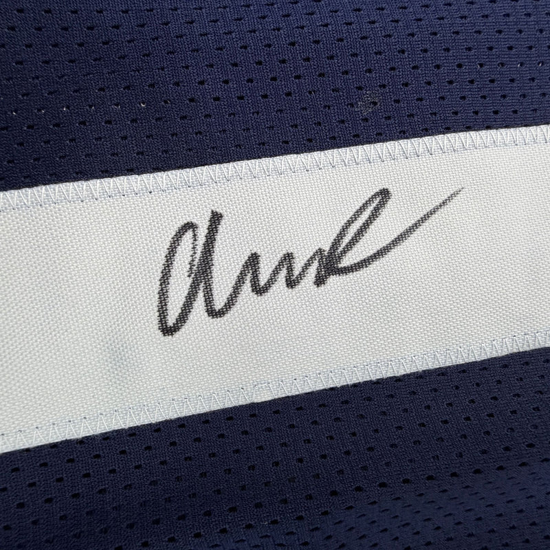 Autographed/Signed Abdul Carter Penn State Blue College Football Jersey Beckett BAS COA