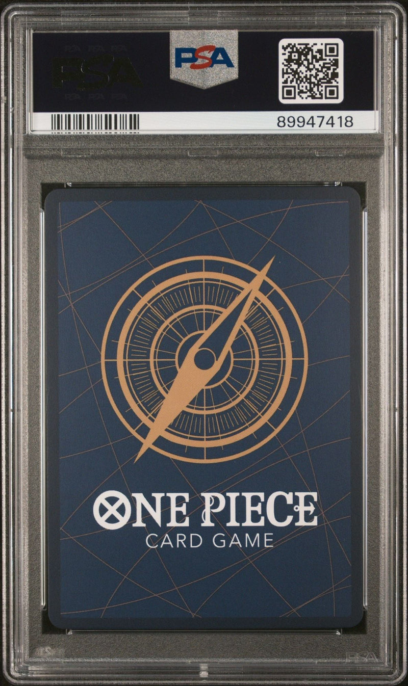 Graded 2024 One Piece Stussy #085 OP07 JP Alt Art Trading Card Game PSA 10 Gem Mint