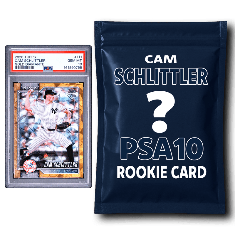Cam Schlittler PSA 10 Graded Rookie Baseball Card Mystery Pack