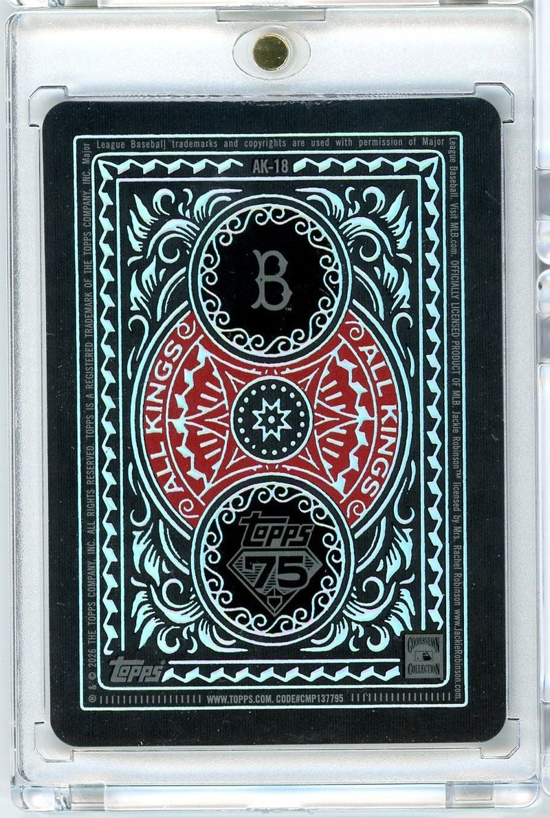 2026 Topps Jackie Robinson #AK18 All Kings Case Hit Baseball Card