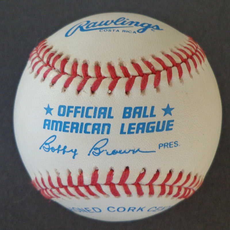 Dean Chance Autographed OAL Baseball Minnesota Twins 155675
