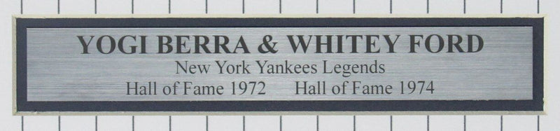 Yogi Berra/Whitey Ford HOF Yankees Dual-Signed 8x10 Photo Framed PSA/DNA 167404