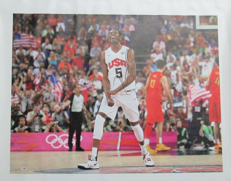 Kevin Durant Autographed 45x36 Canvas Team USA PSA/DNA 180560