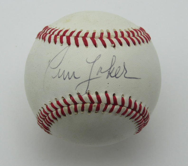 Tim Laker Montreal Expos Signed Official International League Baseball 170184