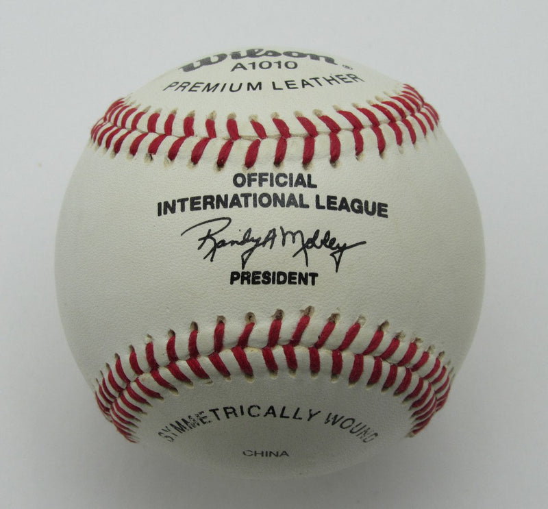 Tim Laker Montreal Expos Signed Official International League Baseball 170184
