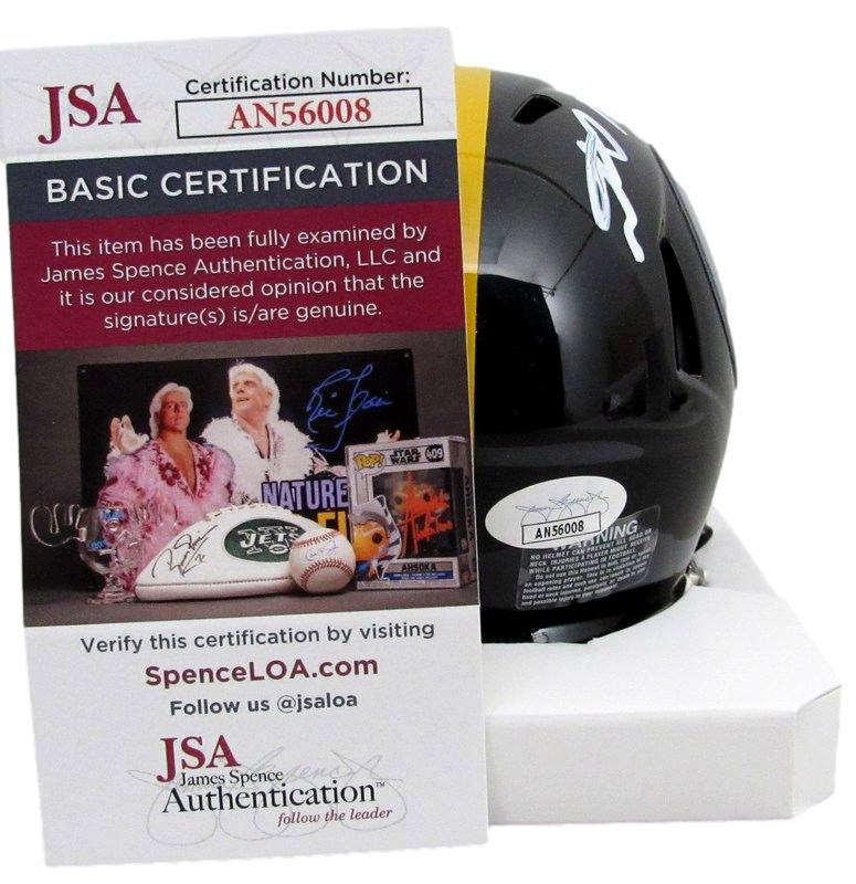 George Pickens Autographed Mini Speed Helmet Pittsburgh Steelers JSA 183120