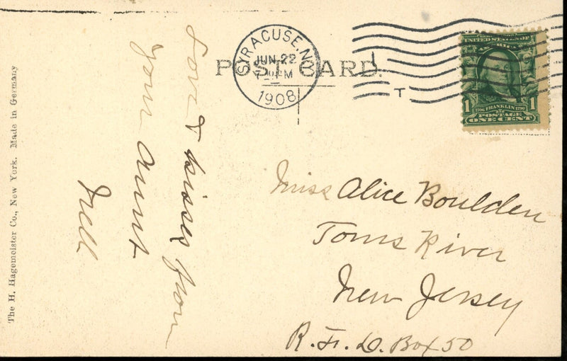 1908 Postcard Cotton Bowl Stadium Dallas, Texas 176184