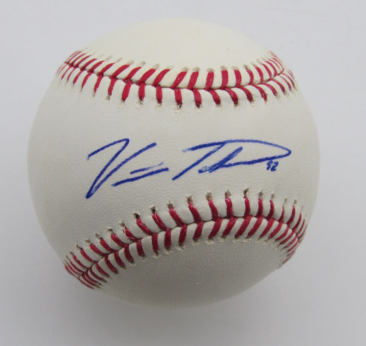 Vinnie Pestano Autographed OML Baseball Cleveland Indians 180639