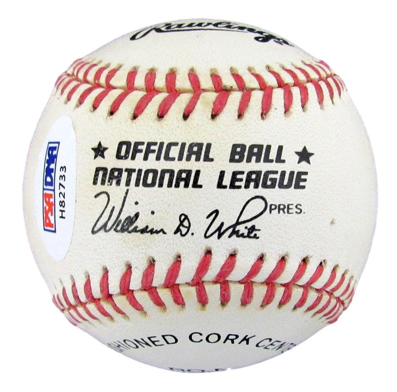 Willie Mays HOF Autographed ONL Baseball San Francisco Giants PSA/DNA 182170