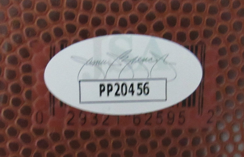 Walt Bellamy Knicks Signed Spalding NBA Basketball JSA 159601
