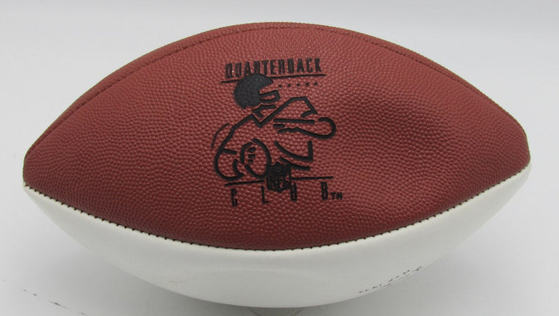 Dante Lavelli HOF Autographed/Inscribed Wilson SB XXXI Football Browns 176253