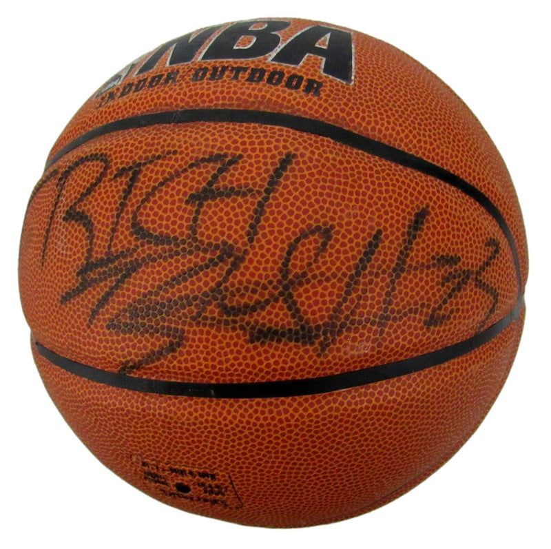 Mitch Richmond Signed Autographed Spalding NBA Basketball JSA 159600