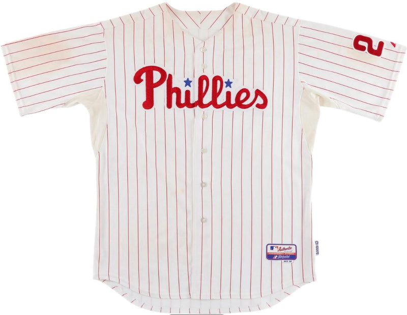 Jayson Werth Signed Game Used 2008 Jersey Philadelphia Phillies PSA/DNA 179920