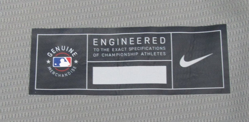 Gunnar Henderson Autographed Nike XL Grey Baseball Jersey Orioles Beckett 187260