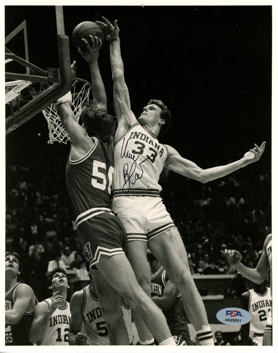 Uwe Balb Signed/Auto 8x10 Photo Indiana University PSA/DNA 188068
