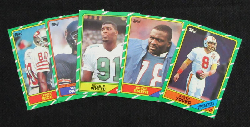 1986 TOPPS Football Complete Card Set (396) Rice RC Young RC White RC 189329