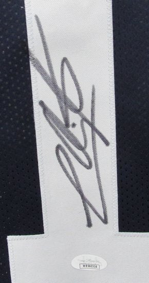 LaVar Arrington Signed/Auto Blue Penn State Custom Football Jersey JSA 190581