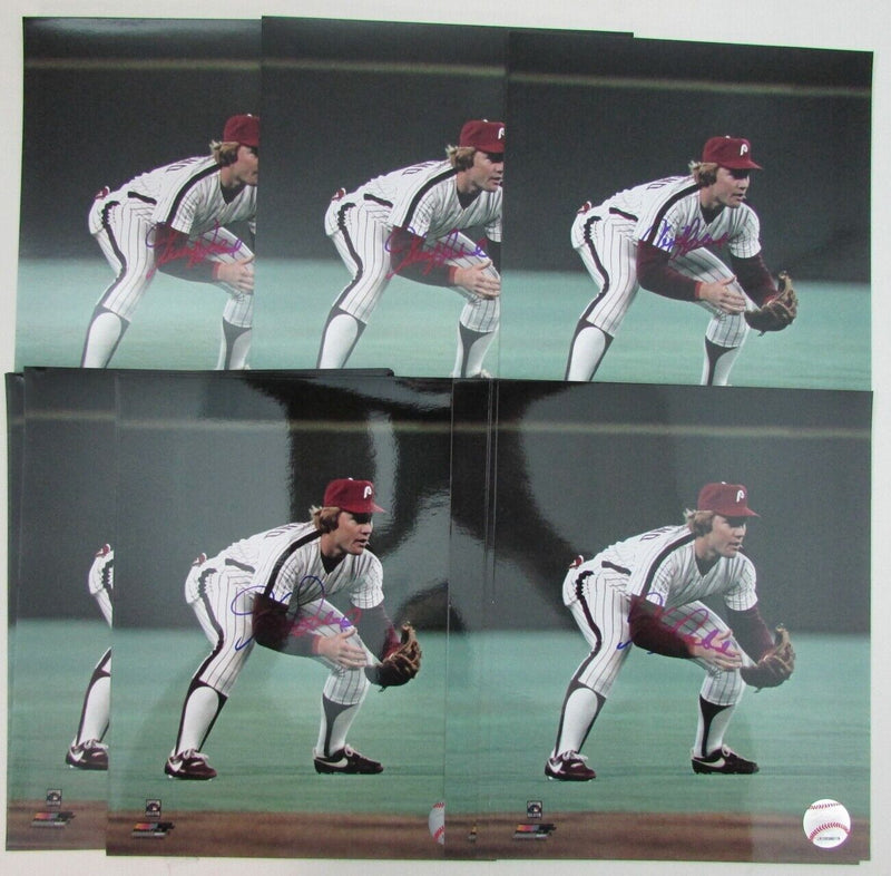 Lot of 20 Keith Moreland Philadelphia Phillies Signed 8x10 Photo MLB Holo 157447