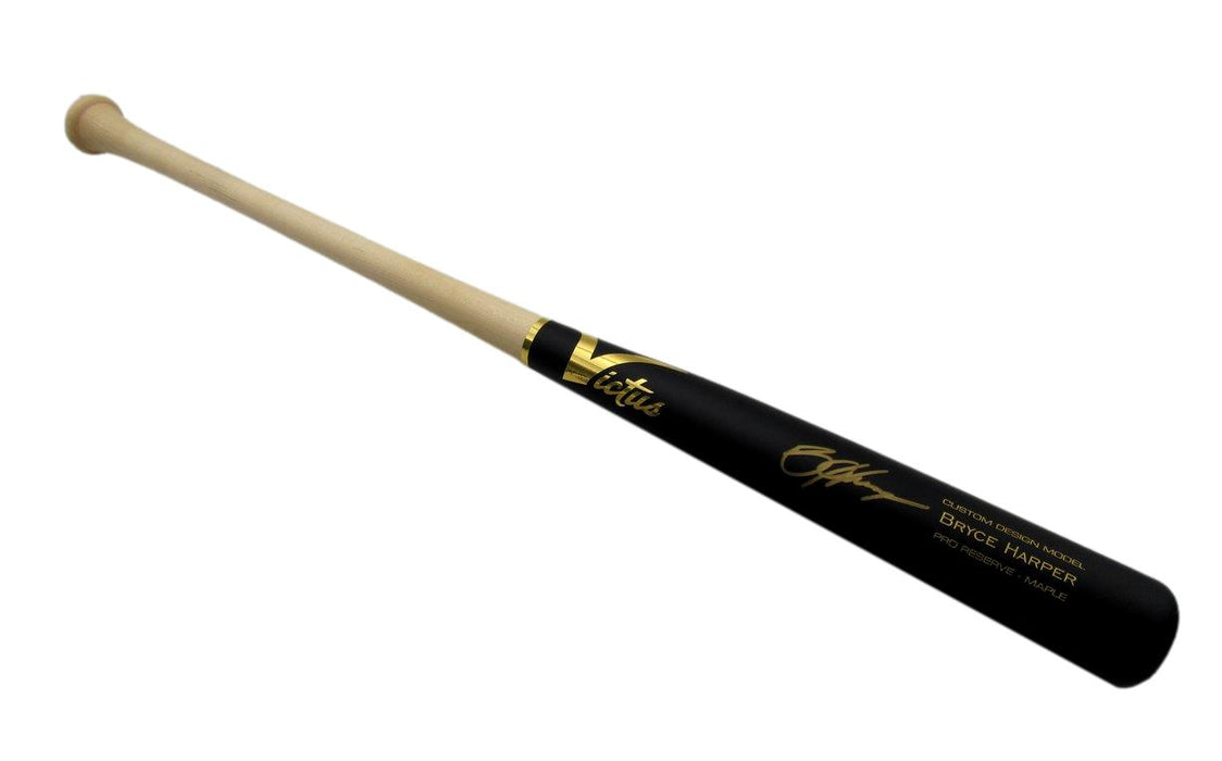 Bryce Harper Signed Victus Custom Game Model Baseball Bat Phillies Fanatics 917