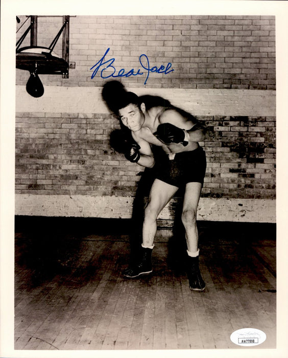 Beau Jack Signed/Autographed 8x10 B/W Boxing Photo JSA 191046