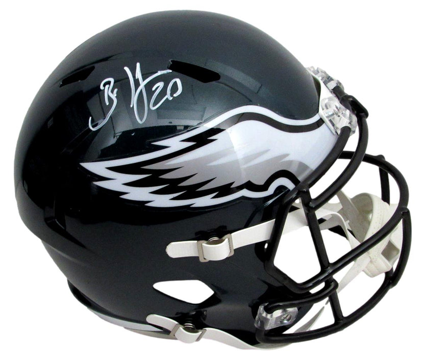 Brian Dawkins Signed Eagles Green Full Size Speed Replica Helmet PSA/DNA 190730